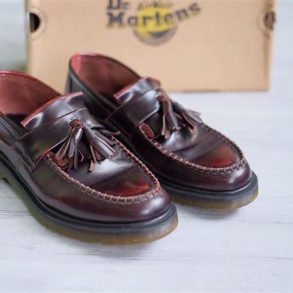 Dr. Martens | Shoes | Dr Martens Adrian Arcadia Leather Tassle Loafers |  Poshmark